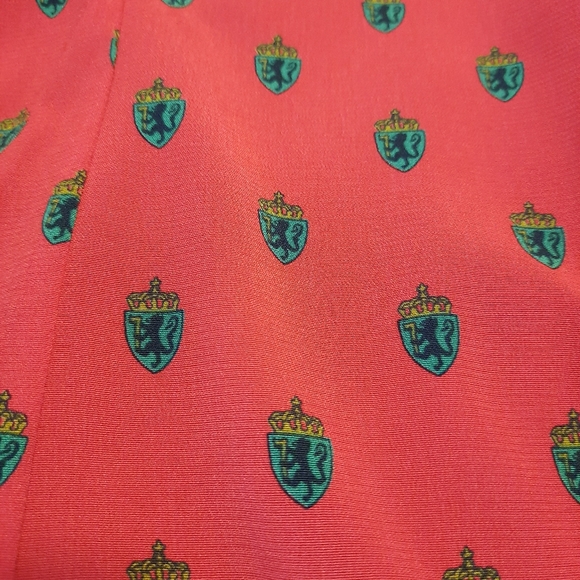 Black blazer with red printed lining sz M - Picture 8 of 9